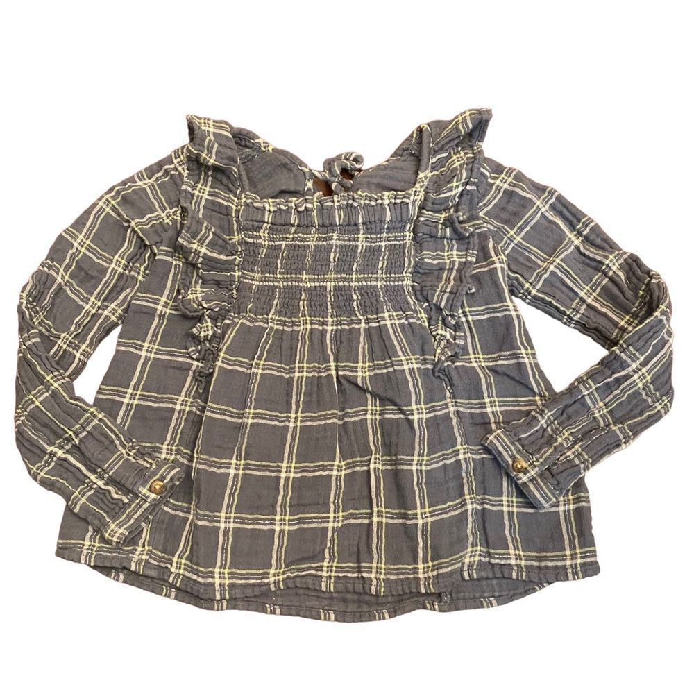 Justice | Long Ruffle Sleeve Blouse, Size 7